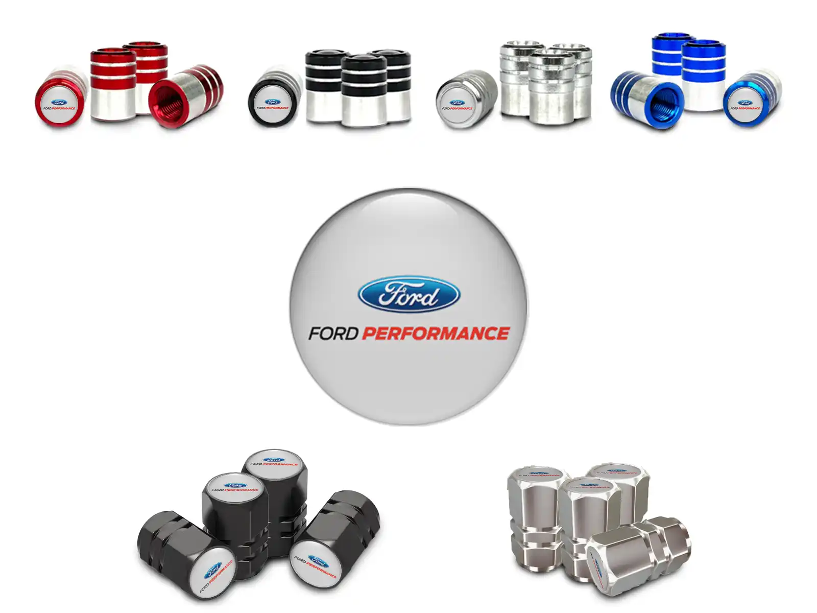 Ford Protections Valve Vélo Alliage Édition Limitée